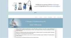 Desktop Screenshot of cliniquesantesilhouette.com